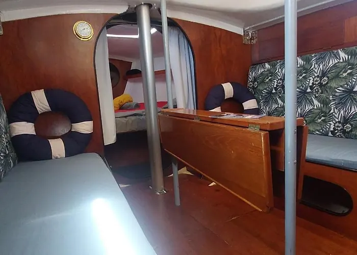 Botel Fractal - Vintage Sailboat In Belem